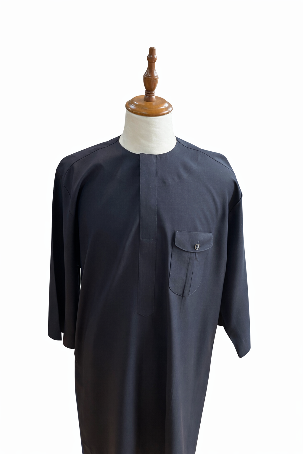 Dark blue and Royal bkue embroidery 3 piece Jakan Mens Agbada