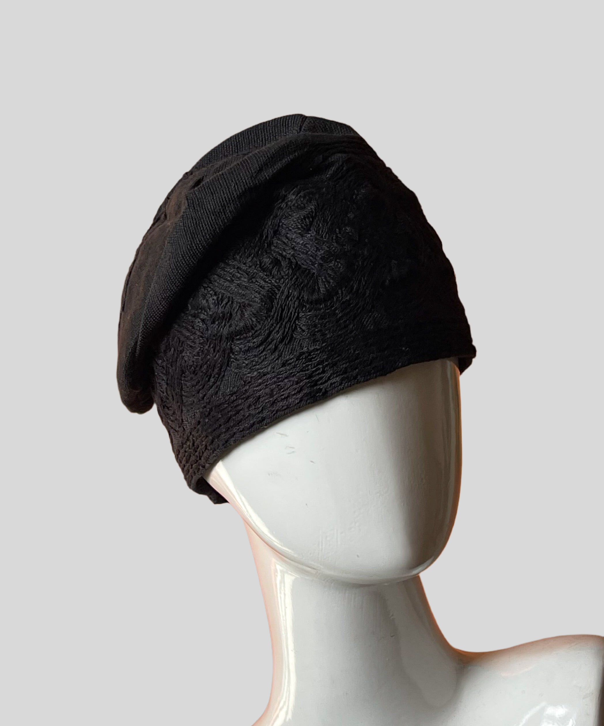 Hand Embroidery Yoruba Cap (Fila) — Nigerian Traditional Cap for Men