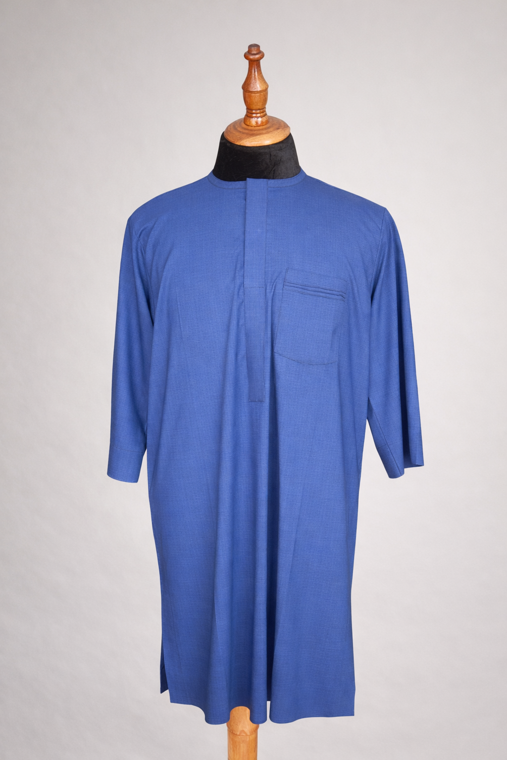 Blue Agbada Jakan 3/4 Sleeve