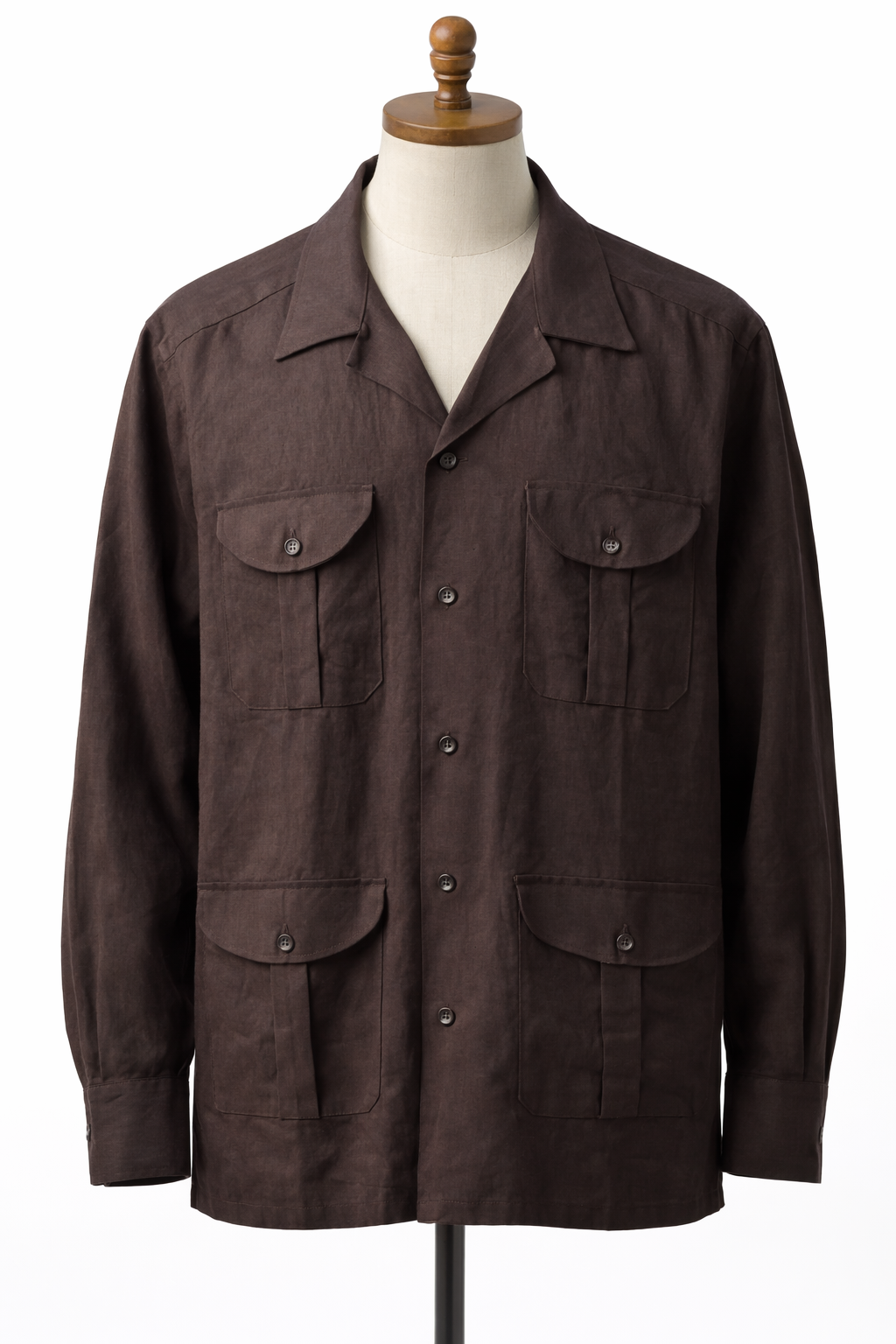 Kenyan Coffee Utility Shirt jacket
