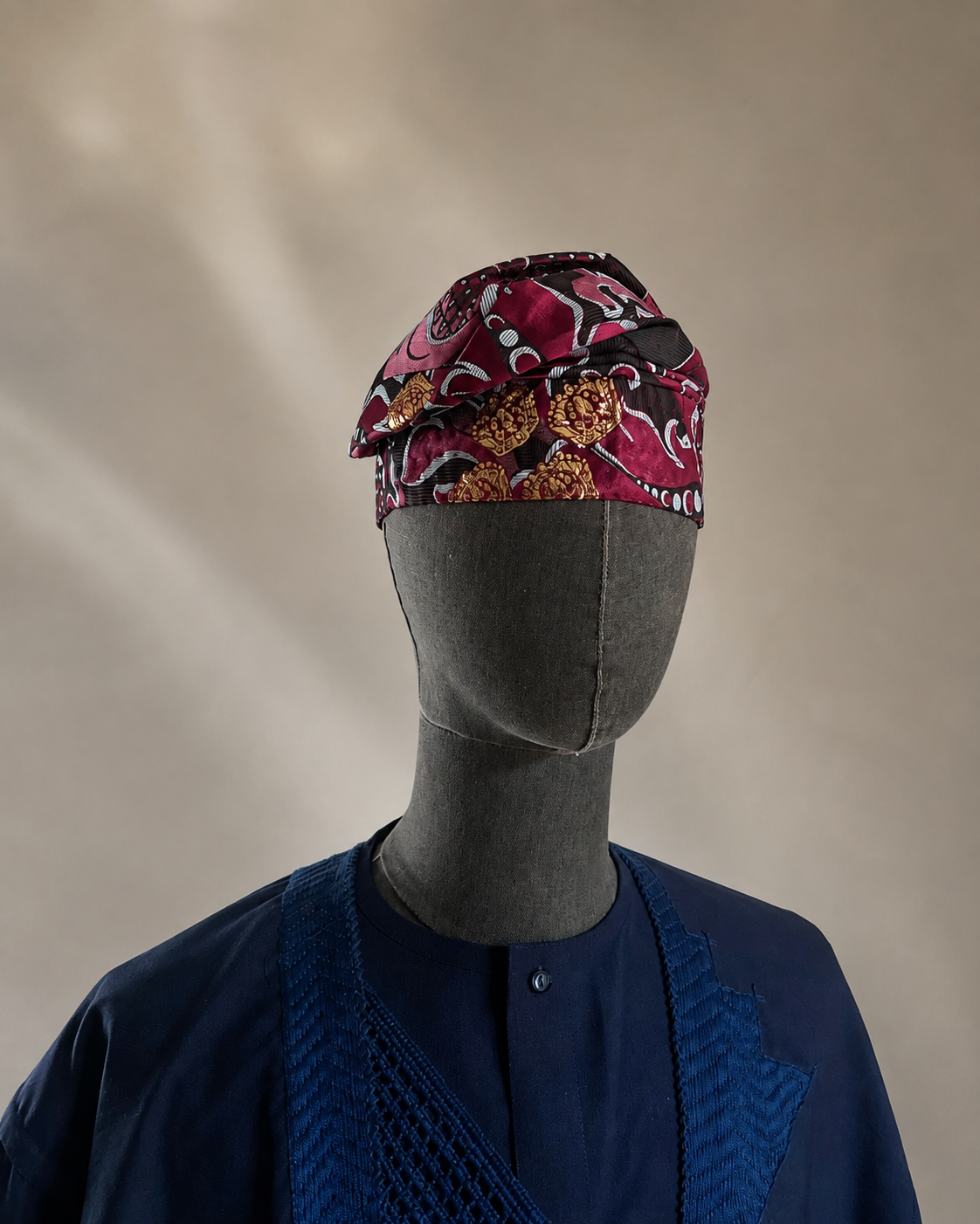 Damask Yorùbá Cap by Orí Adé — product image 2